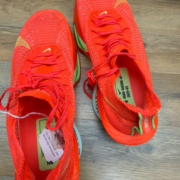 Nike Air Zoom 9.5 Alphafly NEXT% 3 Bright Crimson Lime Blast FD8311-600 - Picture 8 of 11